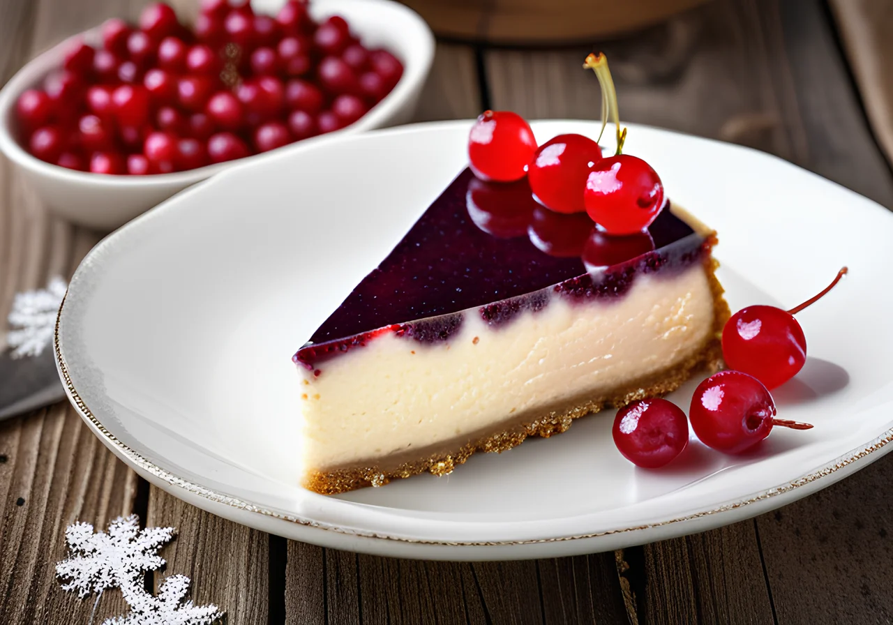 Quick Currant Cheesecake