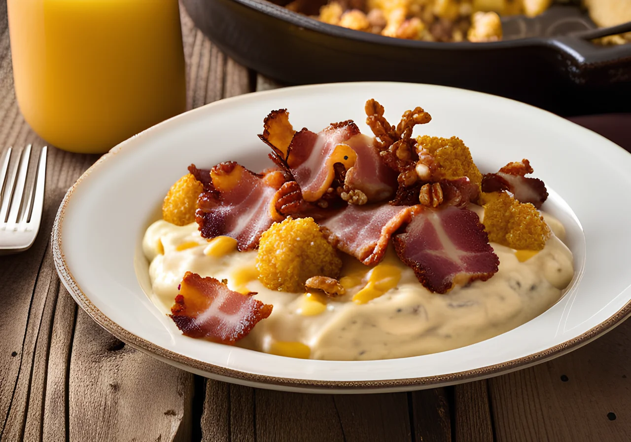 Cauliflower & Bacon Casserole