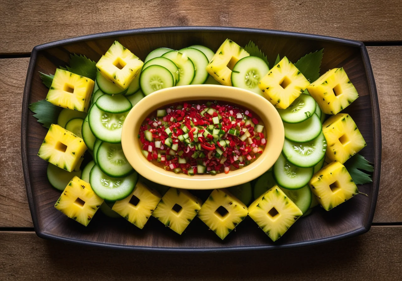 Pineapple-Cucumber Salsa