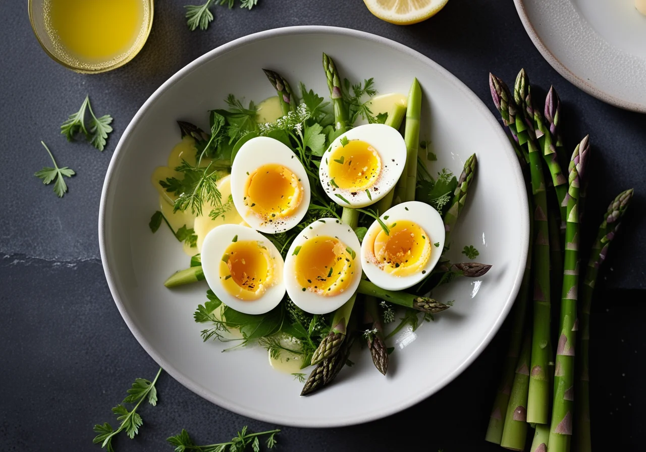 Asparagus Salad with Egg