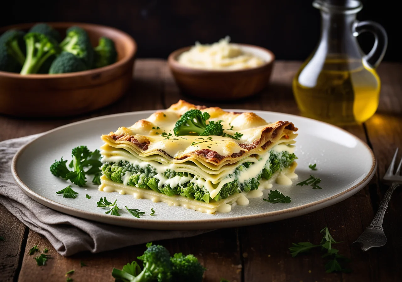 Broccoli-Leek Lasagna