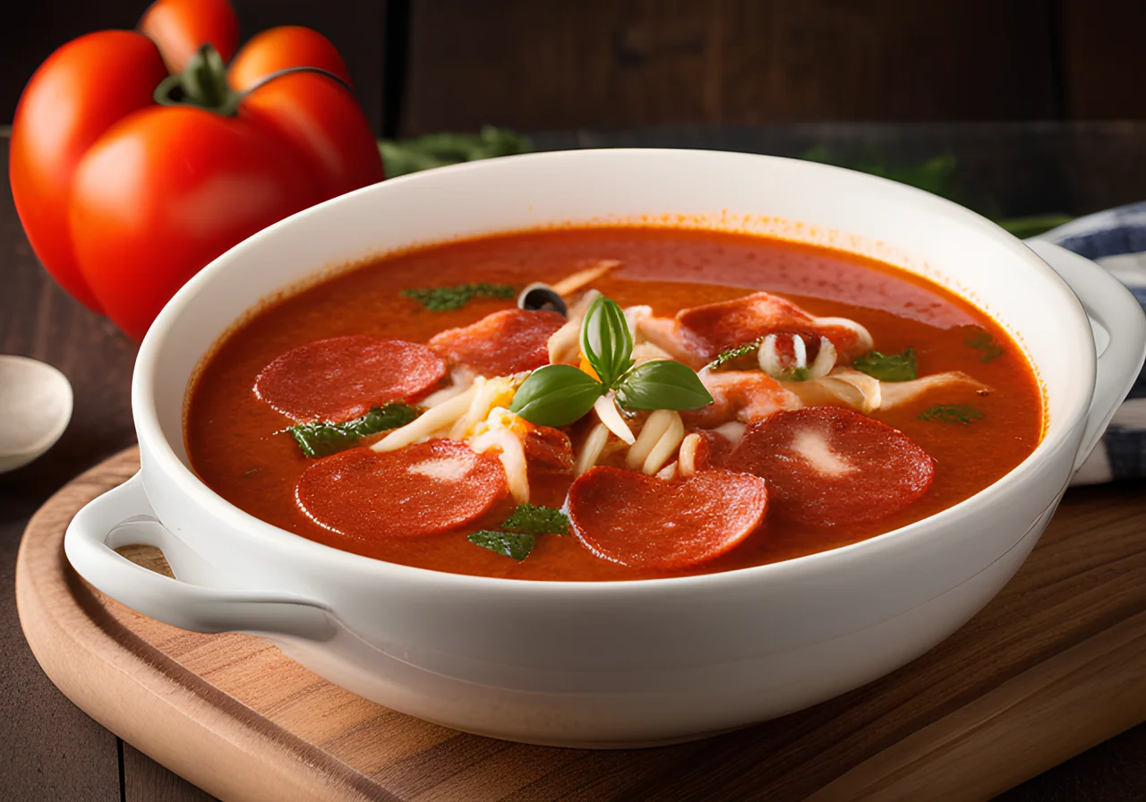 Pizza Soup