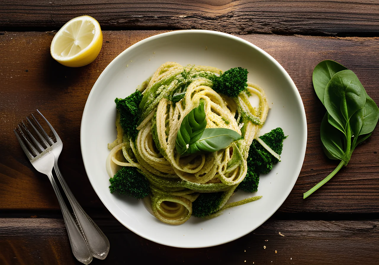 Whole Wheat Noodles with Vegetables