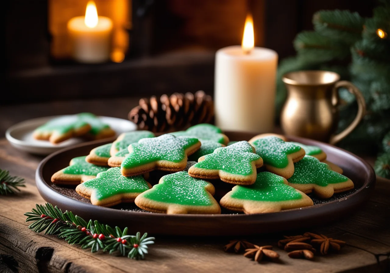 Christmas Tree Cookies