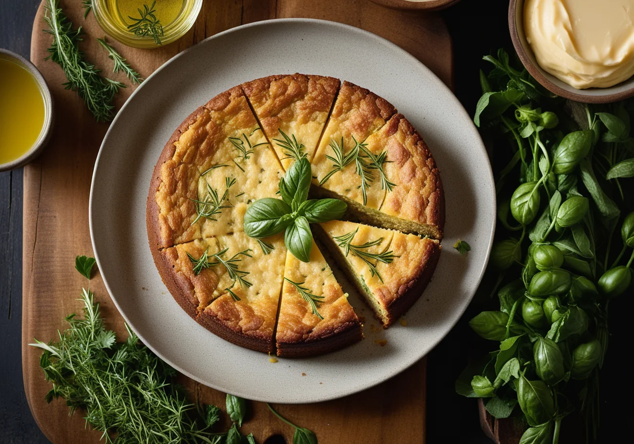 Zucchini-Potato Cake