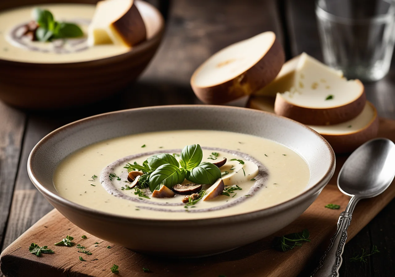 Potato Porcini Soup