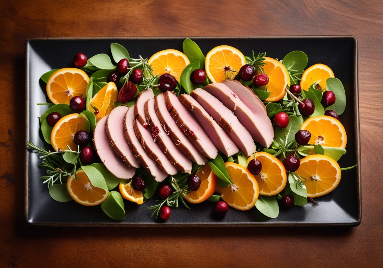 Salad with Duck and Oranges