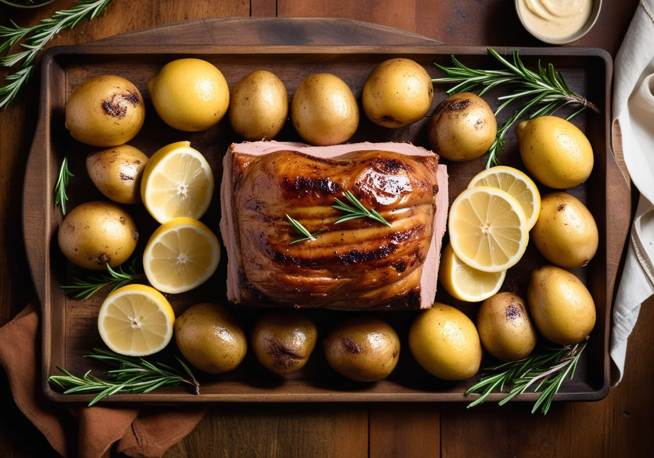 Lemon Pork Roast