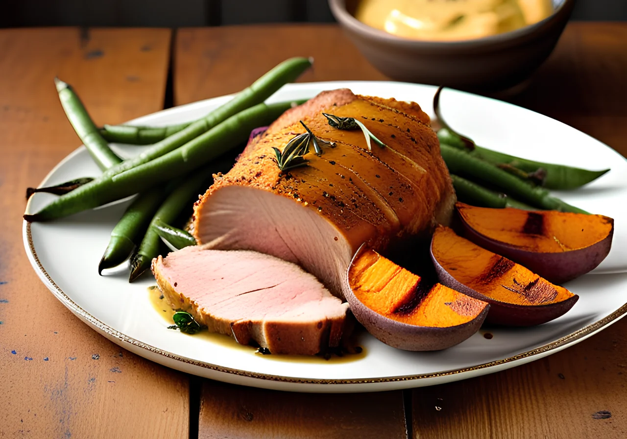 Pork Roast with Sides