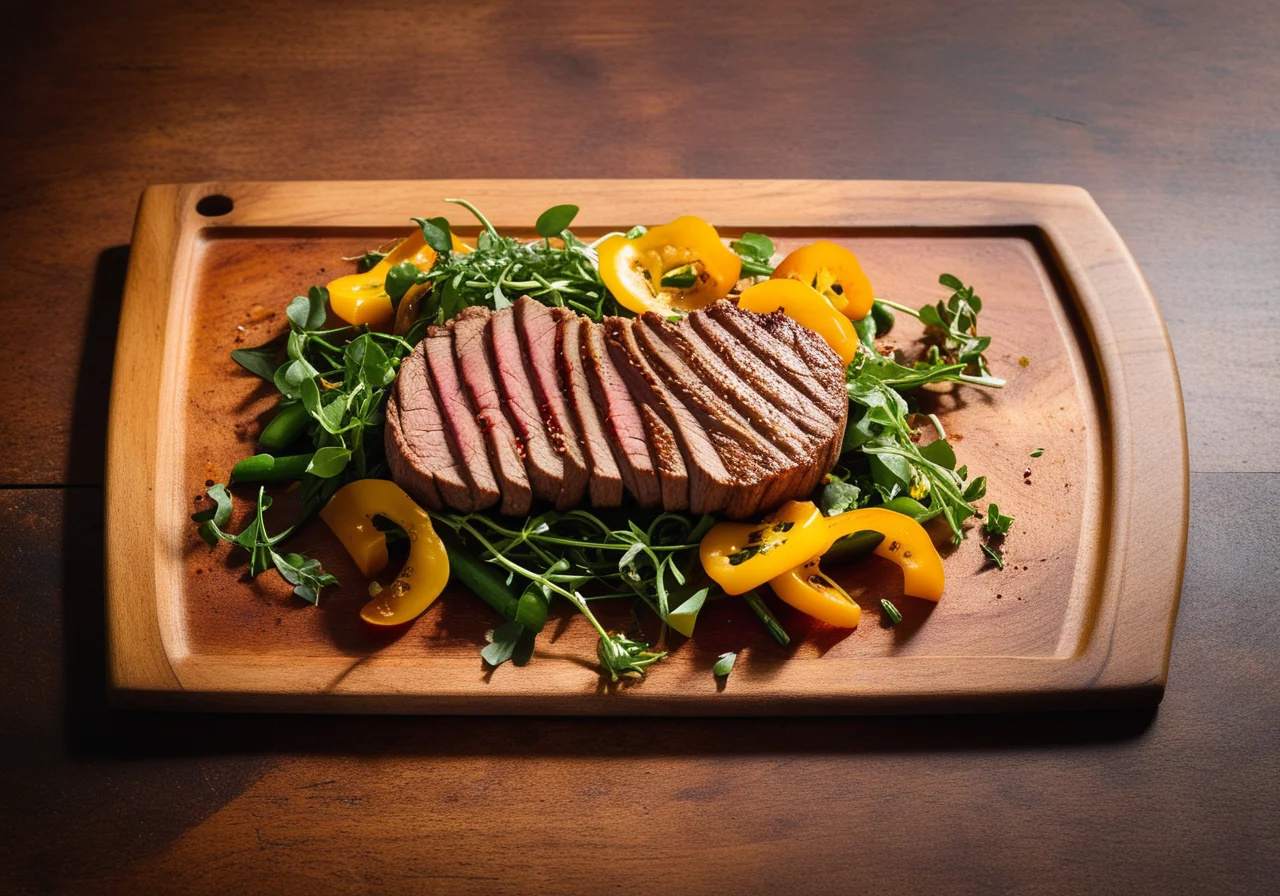 Veal Steaks with Vegetables