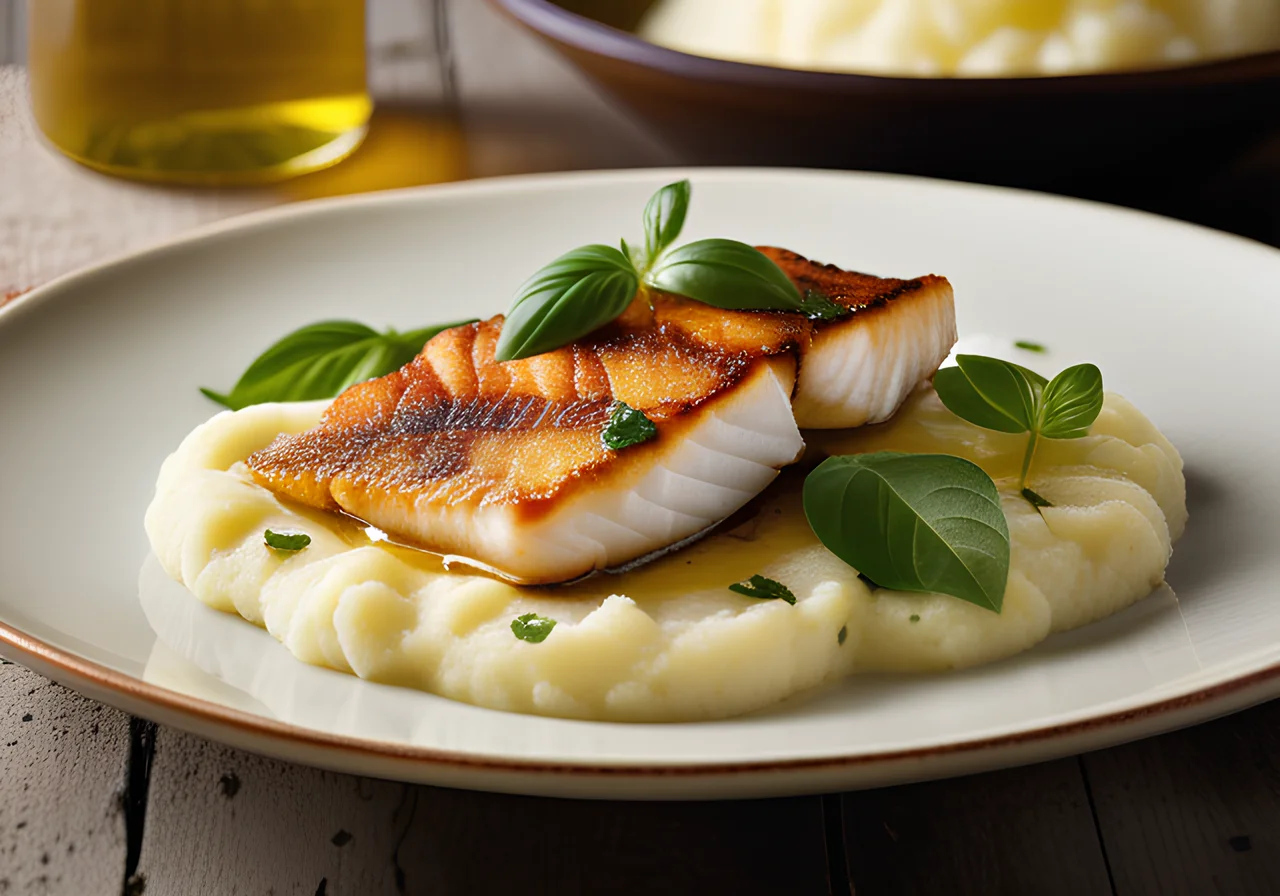 Pikeperch with Mashed Potatoes