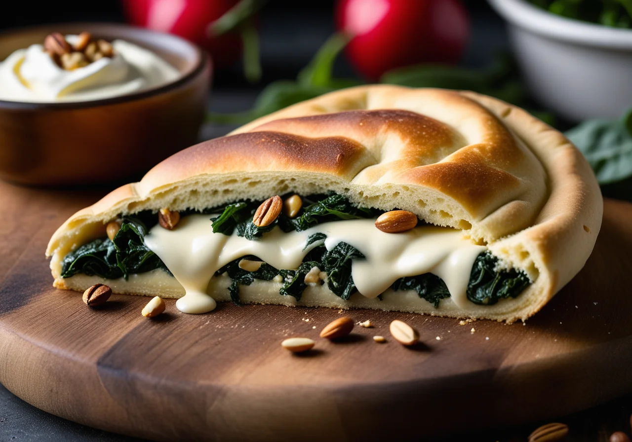 Calzone with Swiss Chard