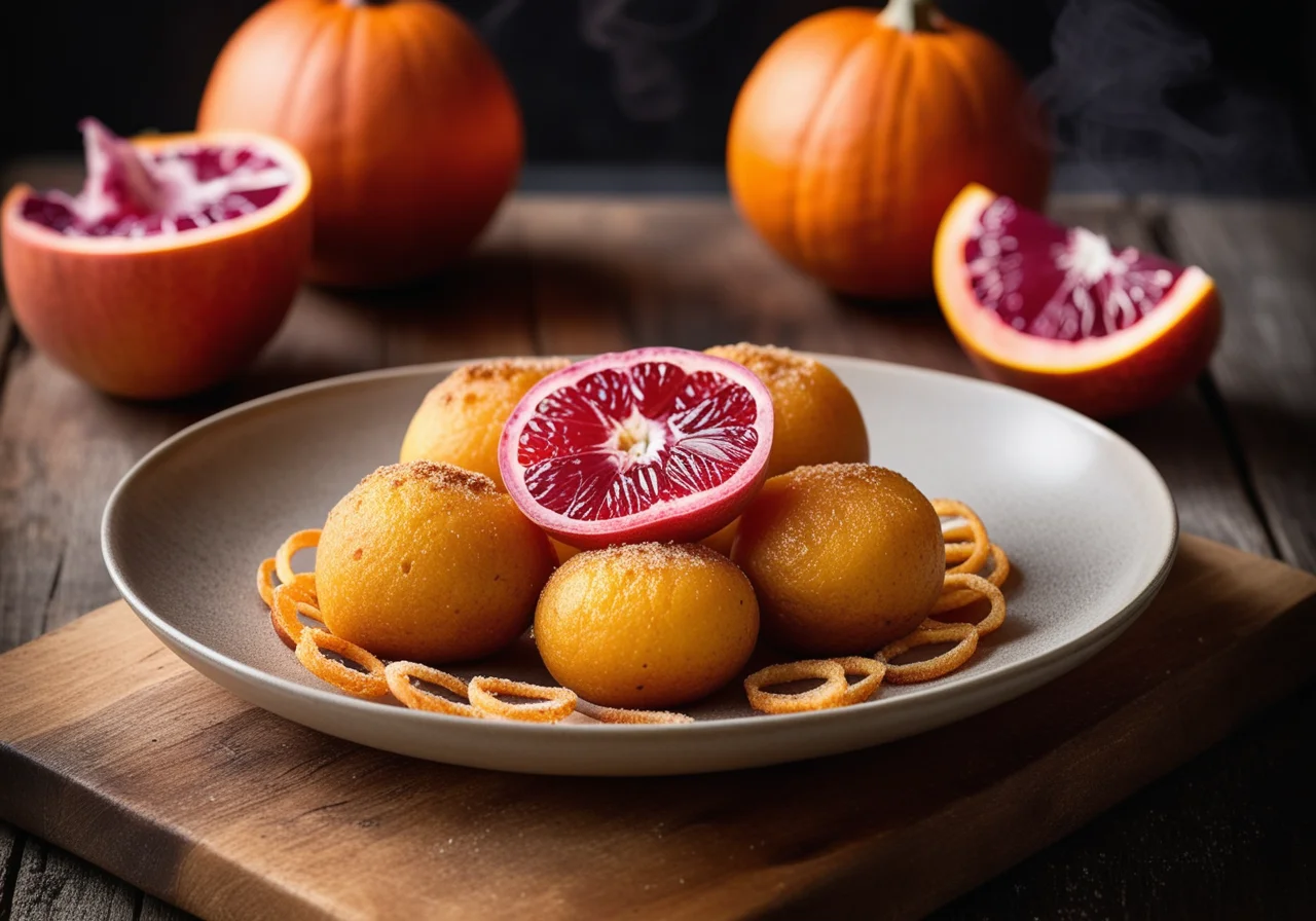 Potato Pumpkin Balls