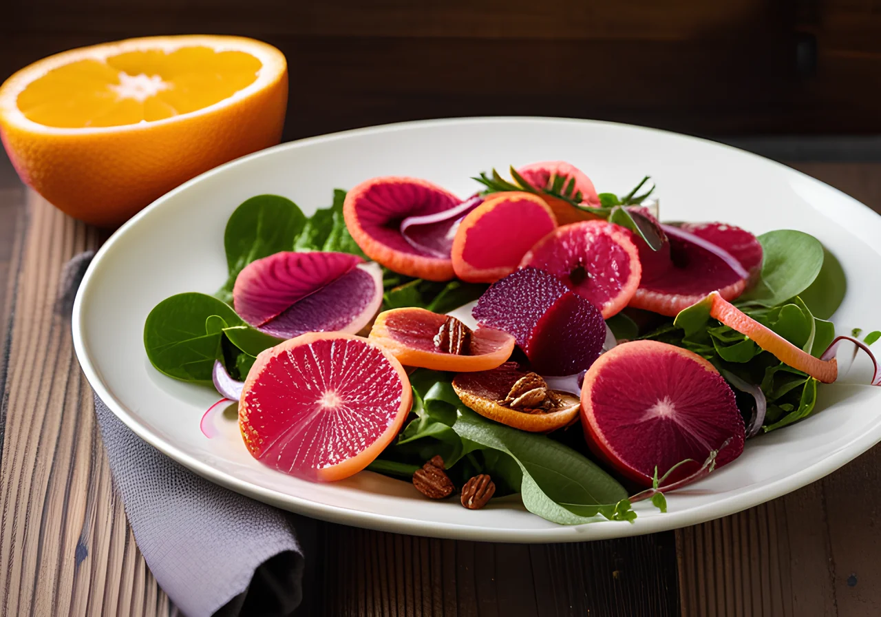 Grapefruit Beet Salad
