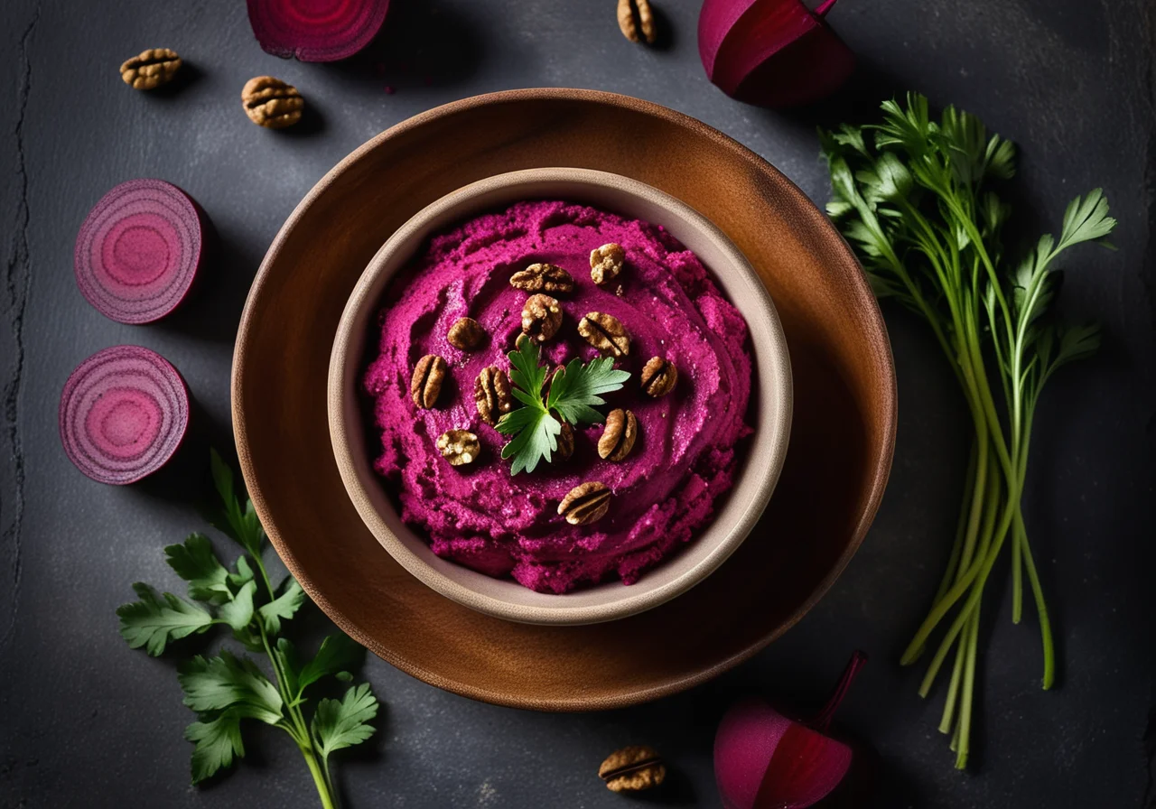Ricotta Beetroot Spread