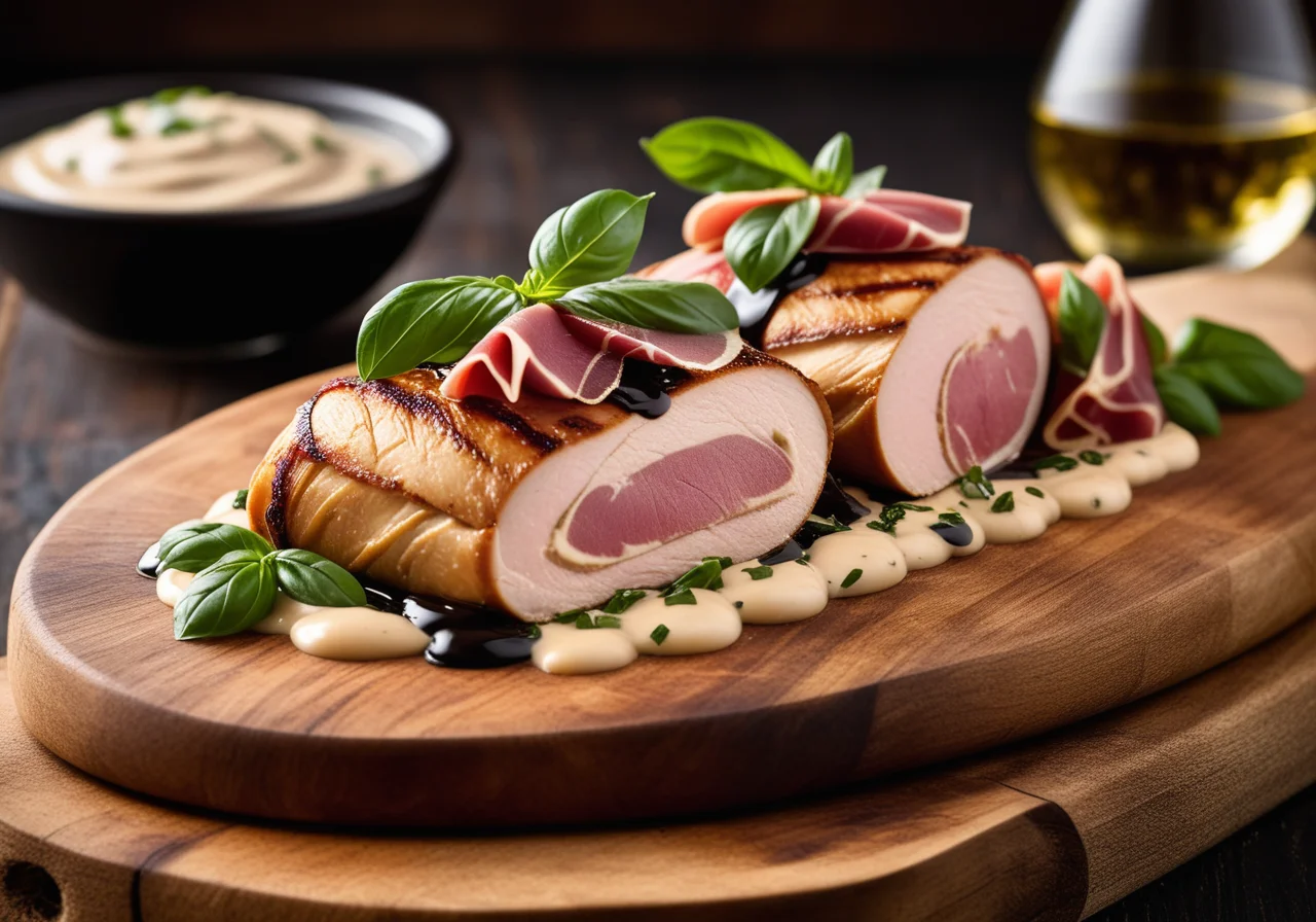 Chicken Breast Wrapped in Parma Ham