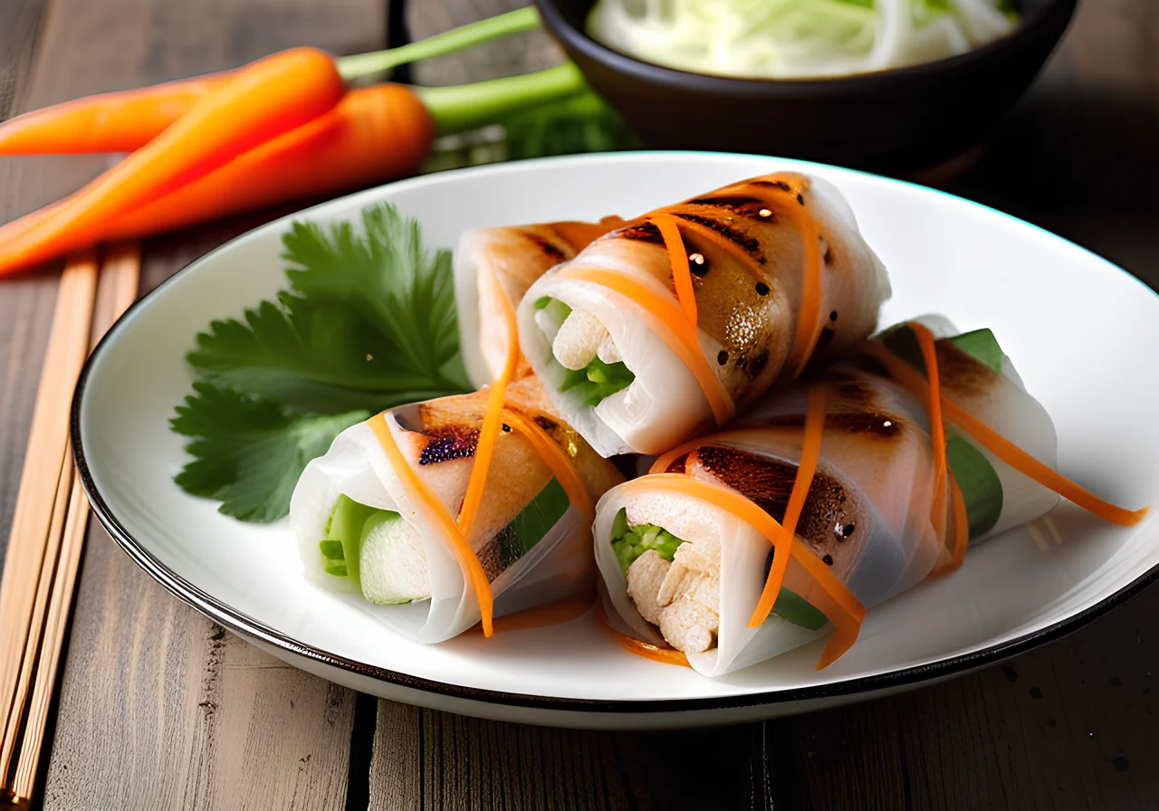 Vietnamese Rice Paper Rolls