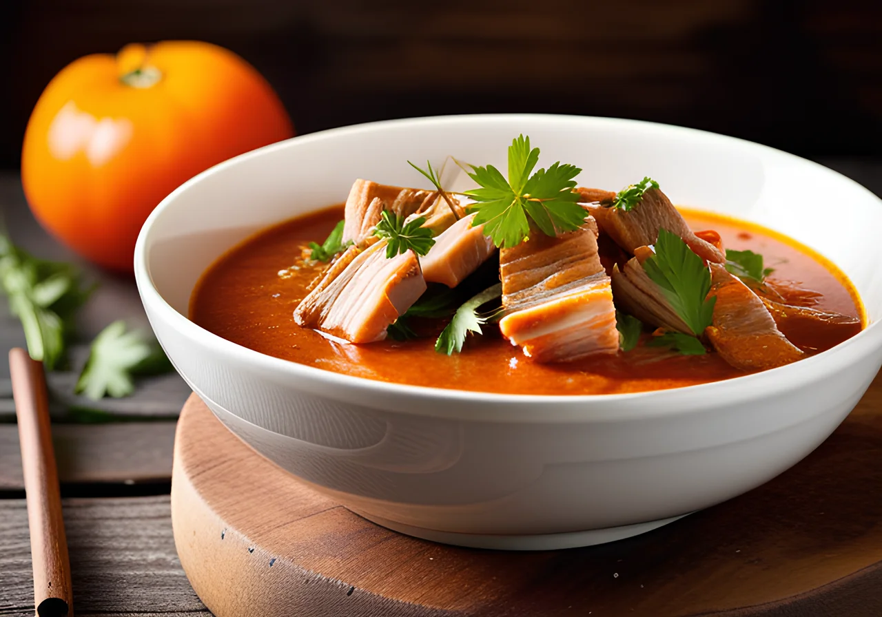 Turkey Strips in Tomato Curry Sauce