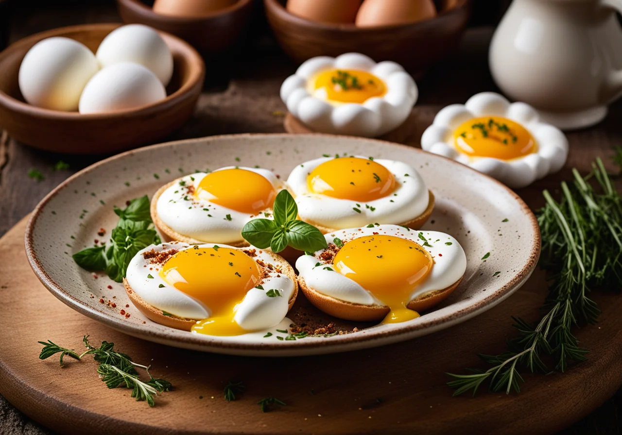 Baked Eggs with Cheese