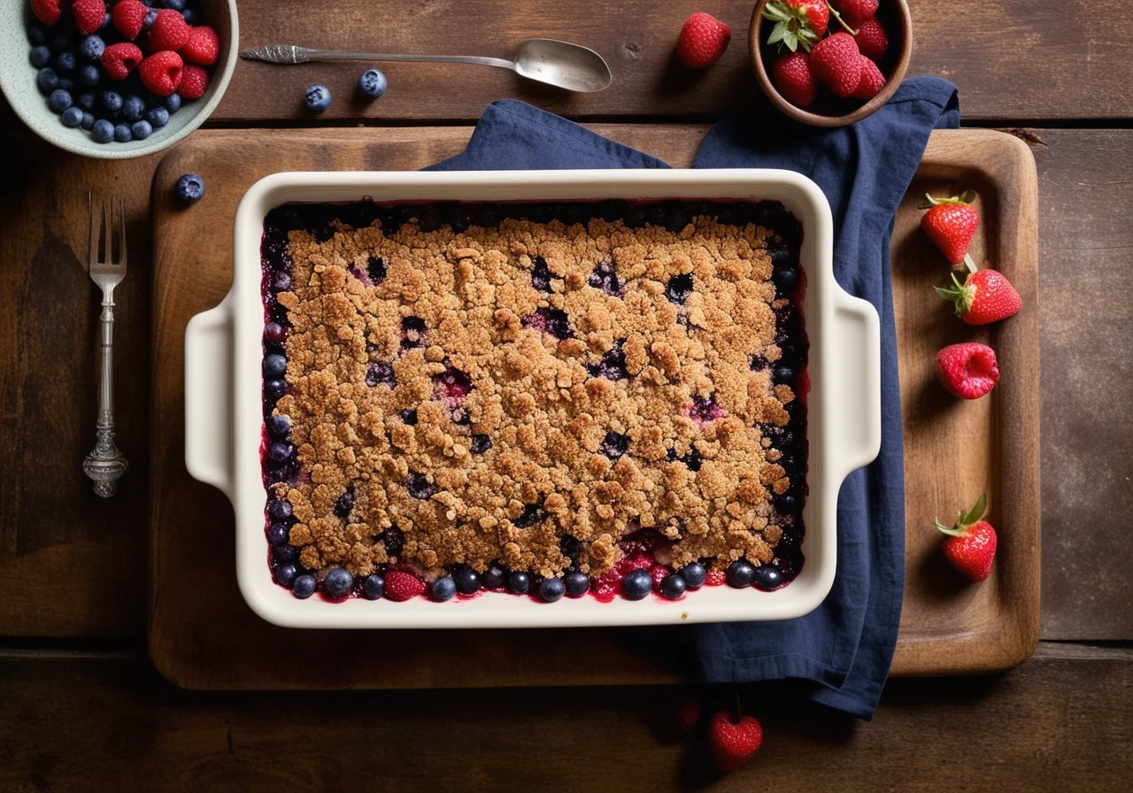 Berry Crumble Bake