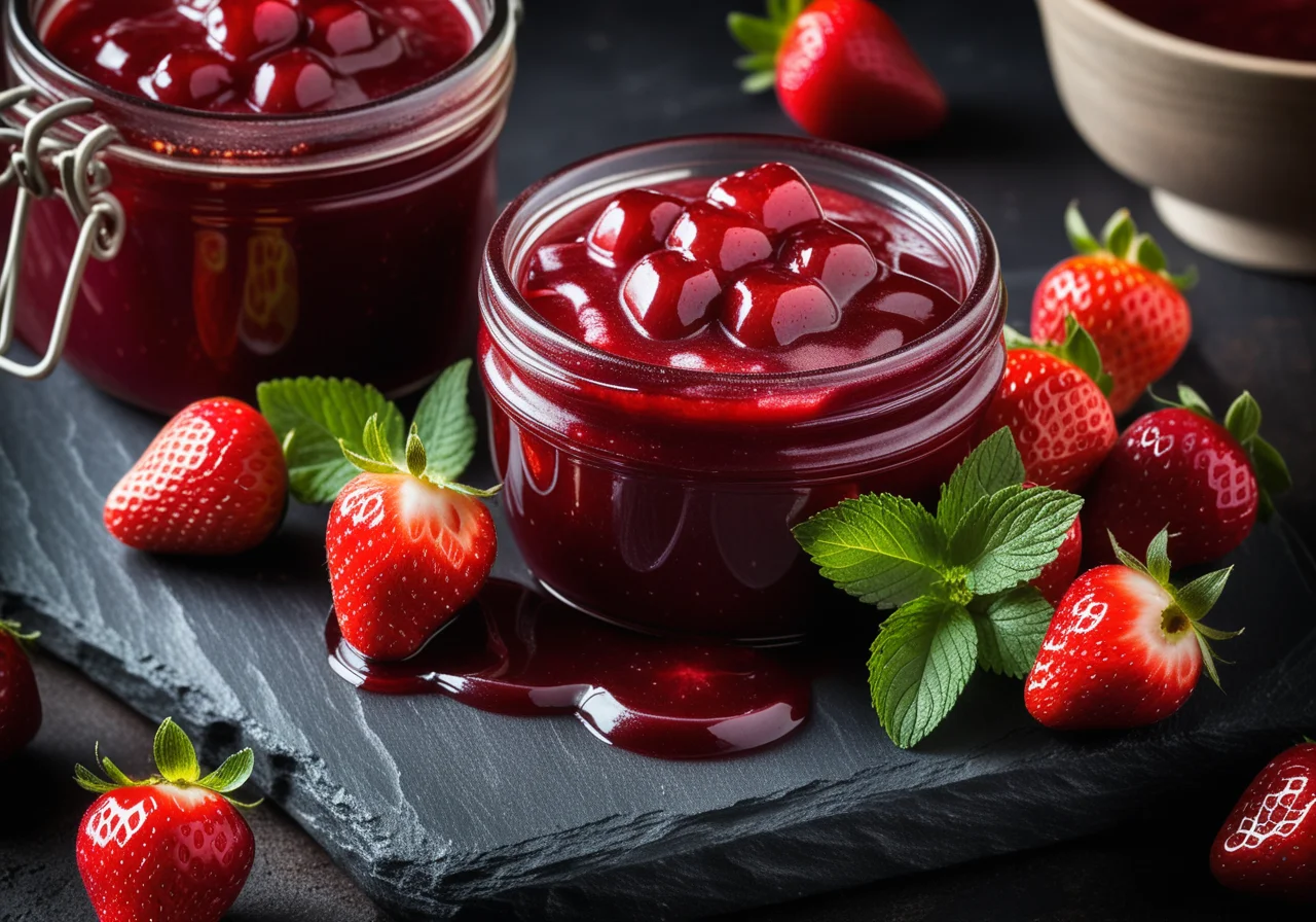 Strawberry Jam Without Sugar