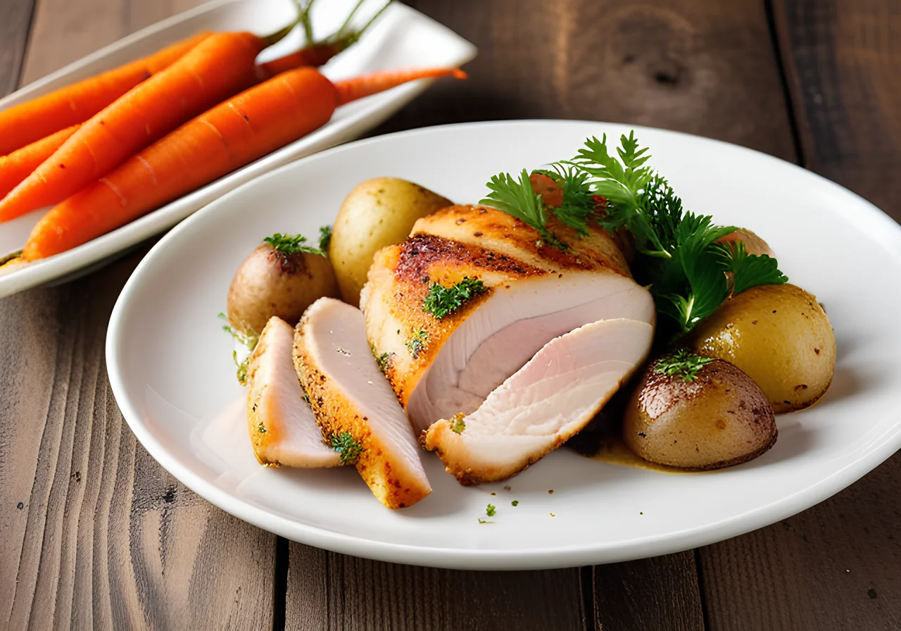 Chicken with Lemon and Potatoes