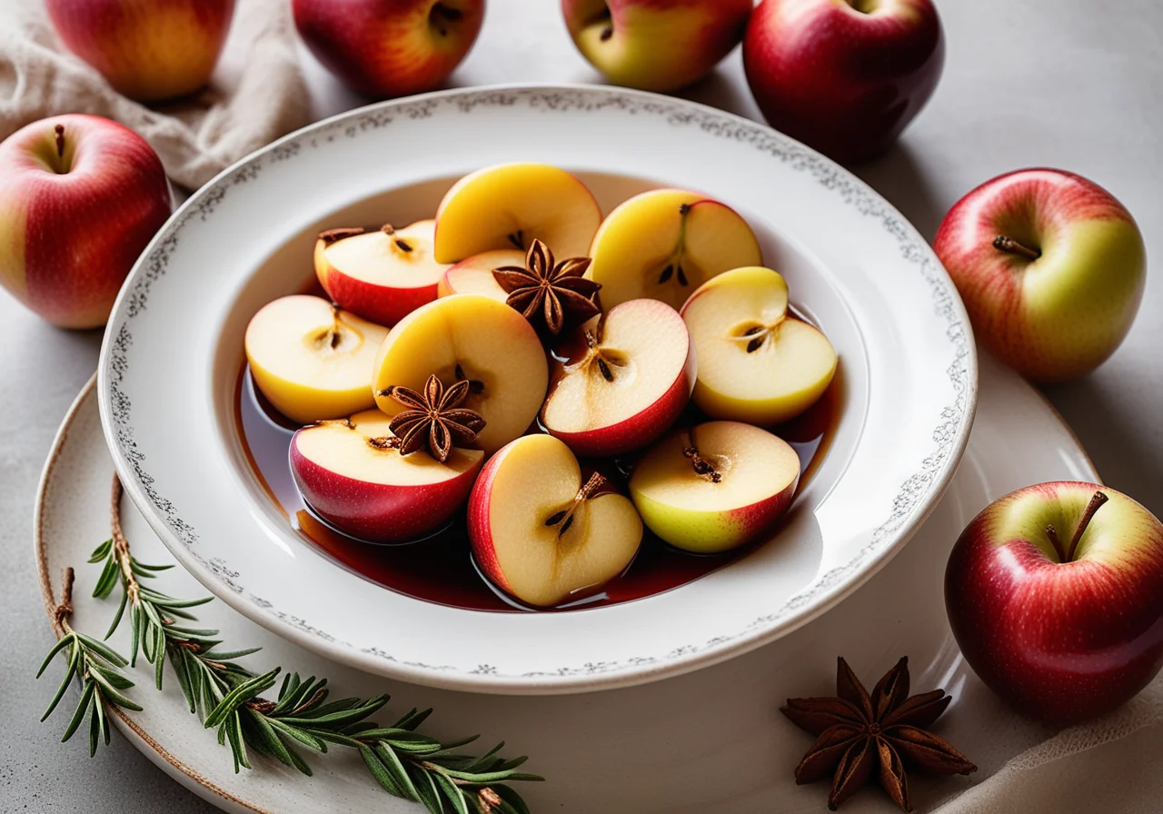 Apple Compote with Cinnamon
