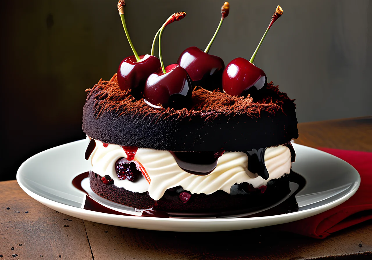 Black Forest Cherry Cake