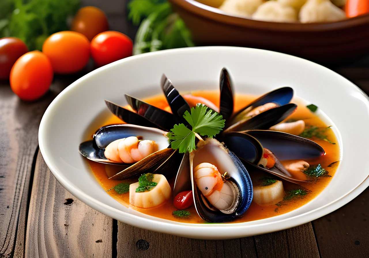 Fish Mussel Stew