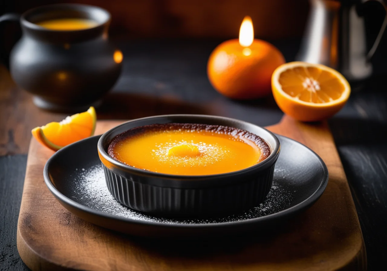 Orange Crème Brûlée