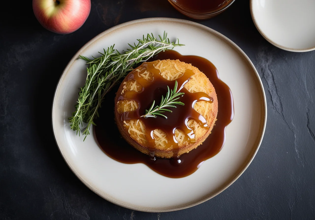 Grated Potato Cakes with Apple Sauce