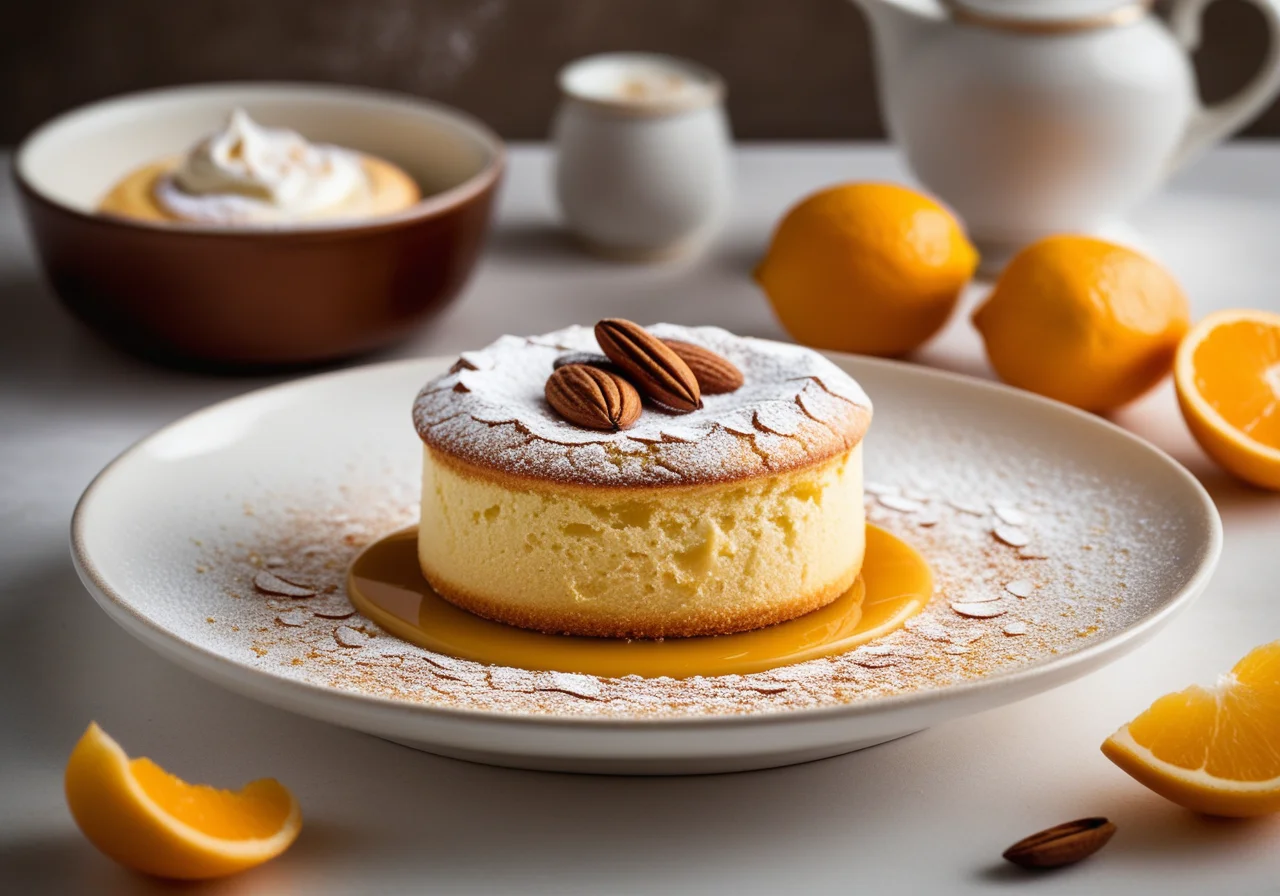 Almond Soufflé