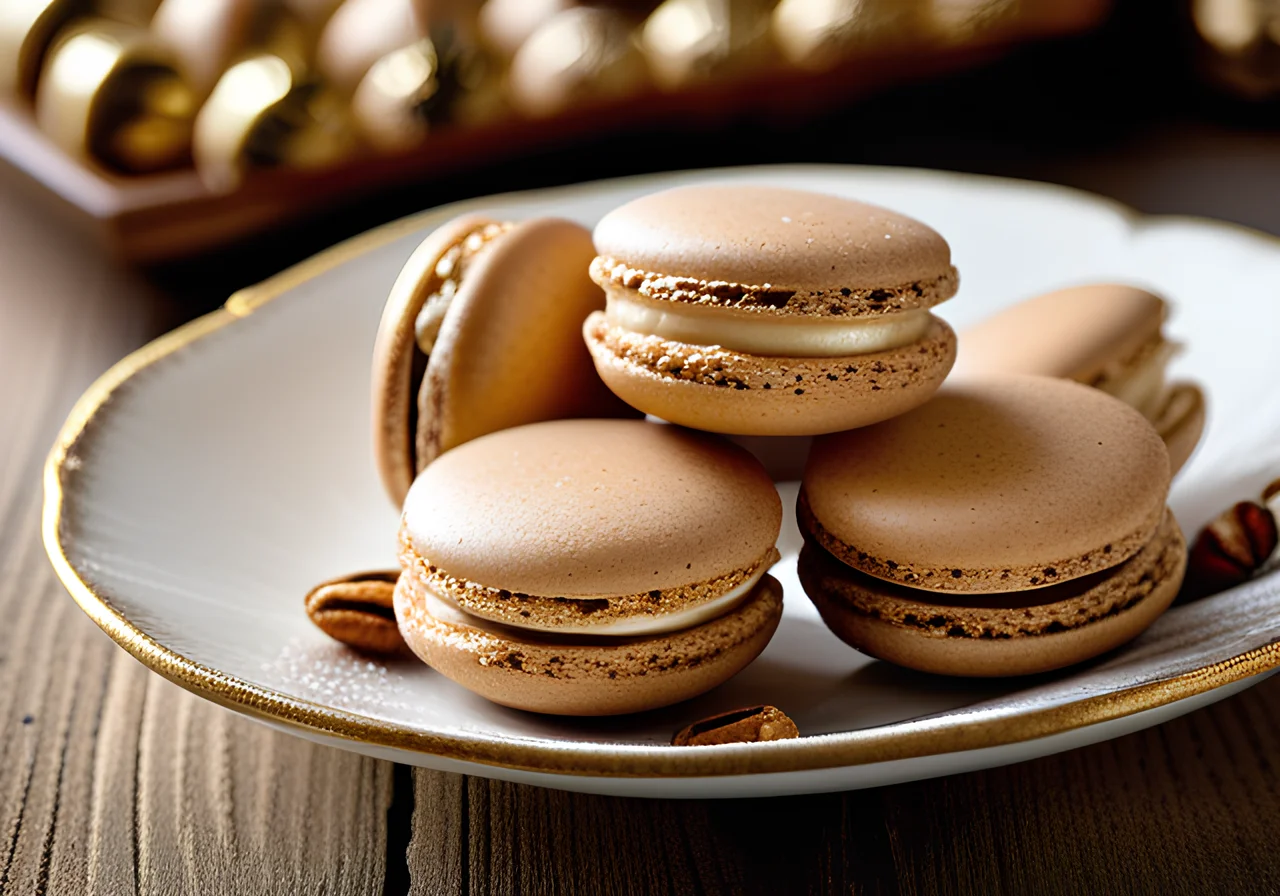 Macarons with Moka