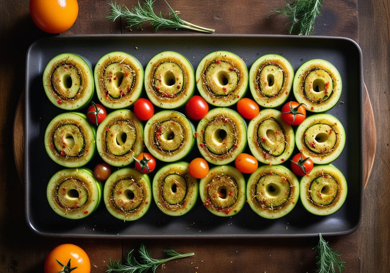 Zucchini-Fennel Rolls