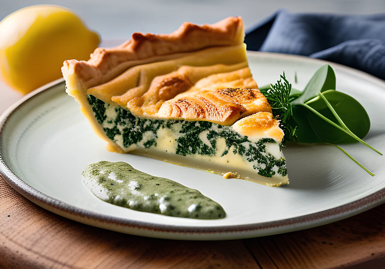 Quiche with Cod