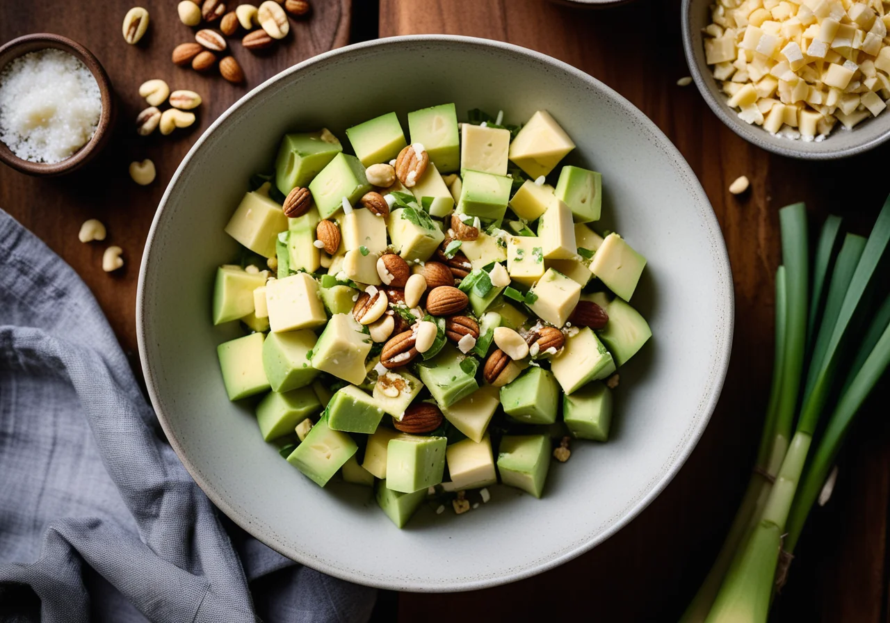 Cheese Avocado Salad