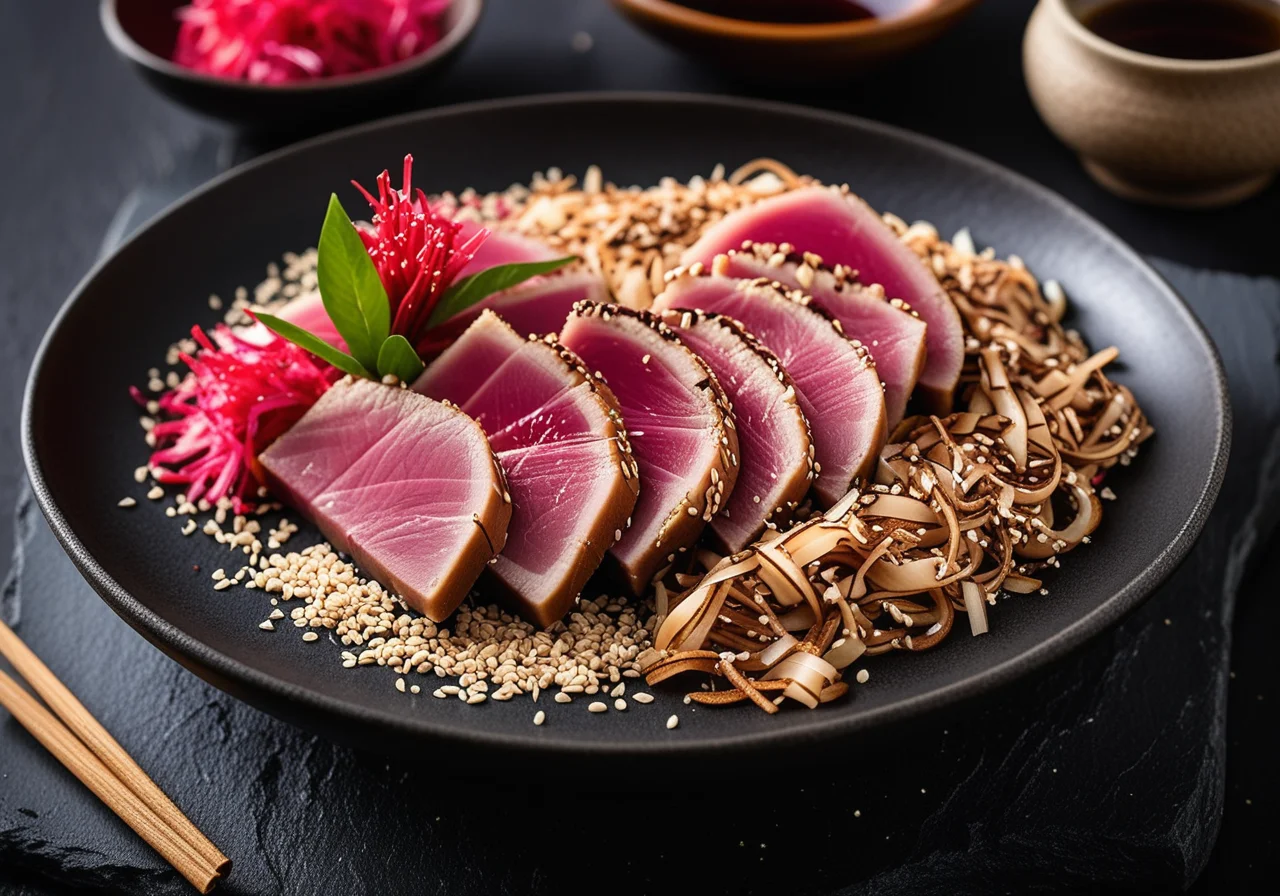 Seared Tuna with Sesame