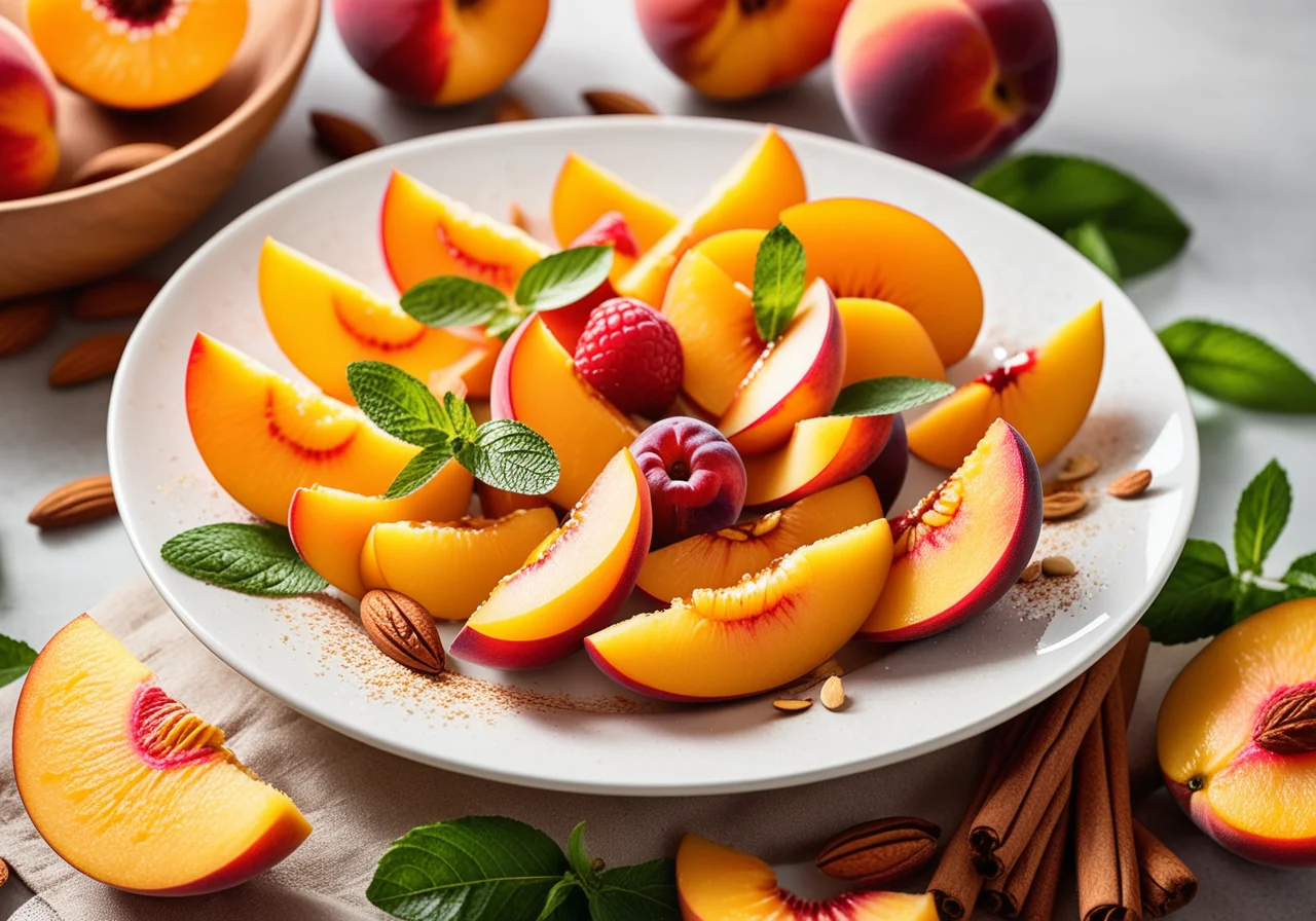 Orange Peach Salad
