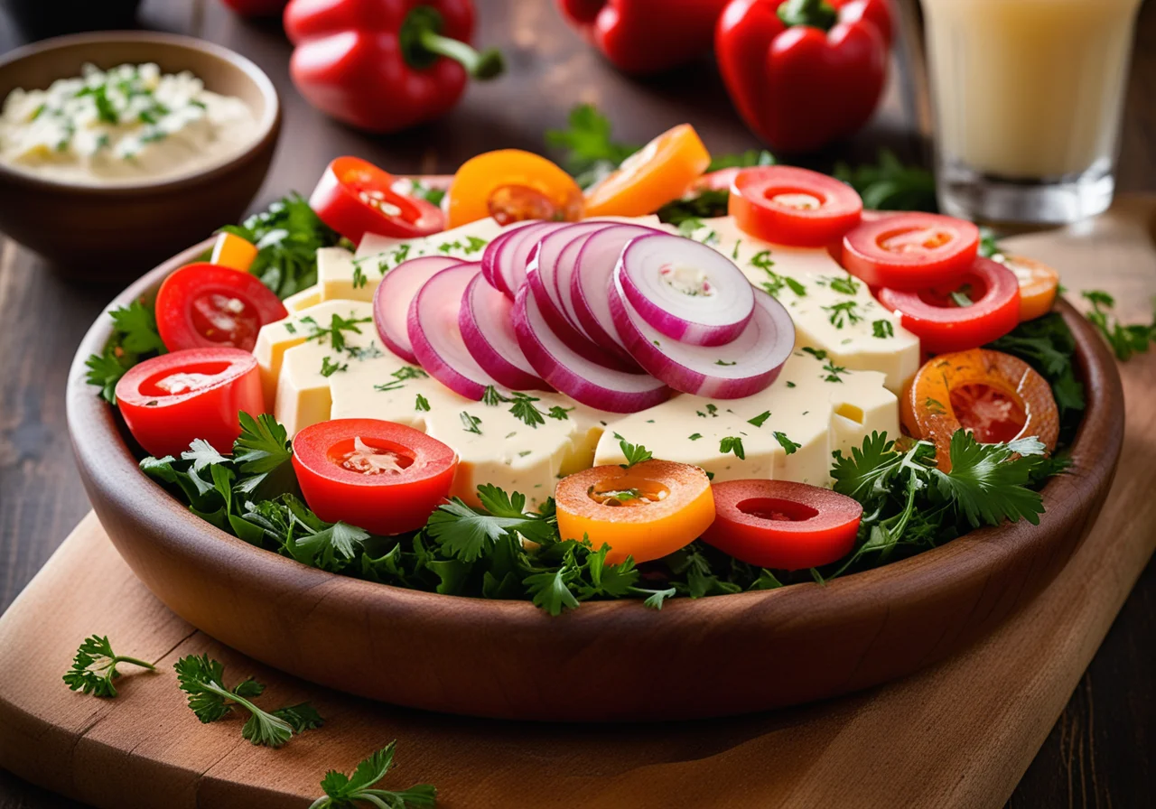 Wurstsalat with Cheese