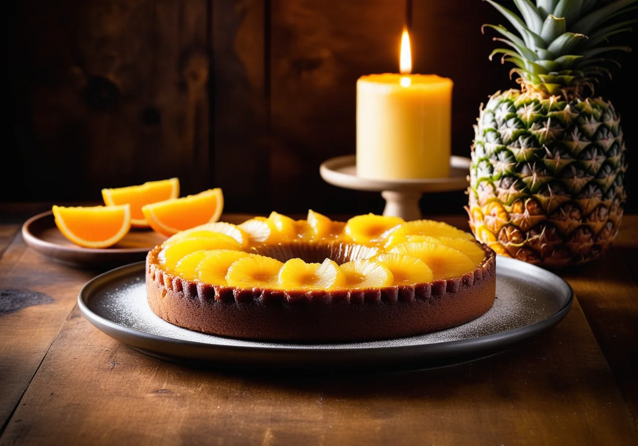 Upside-Down Pineapple Cake