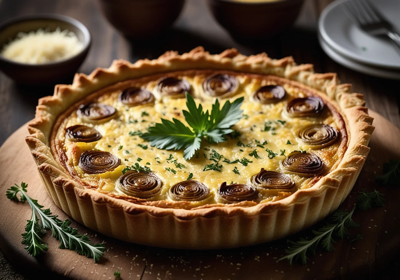 Artichoke Quiche