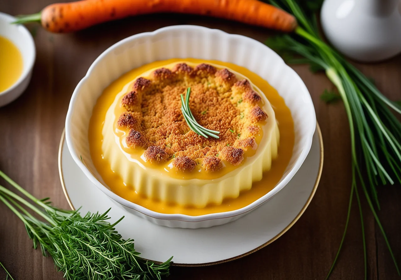 Cauliflower Flan