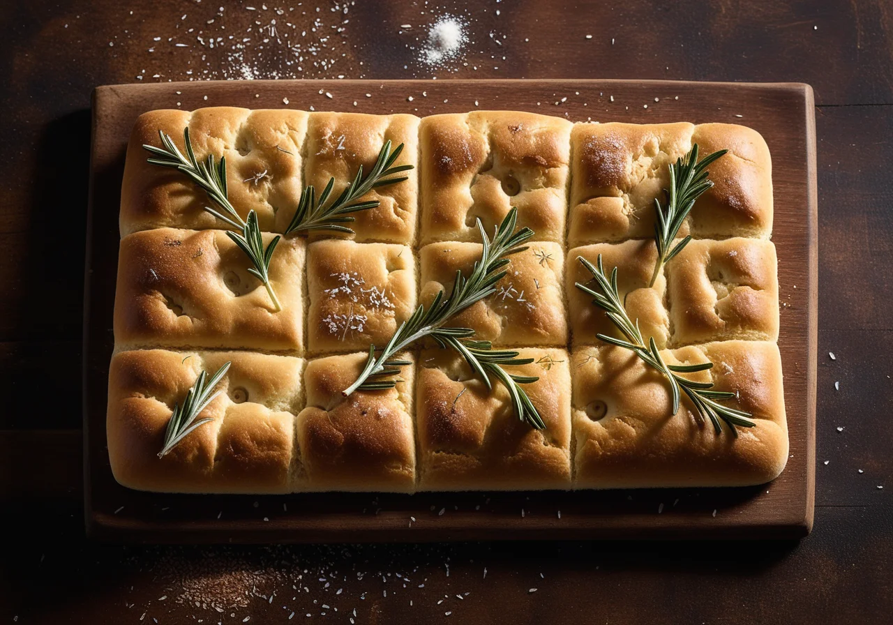 Tuscan Herb Flatbread (Focaccia)