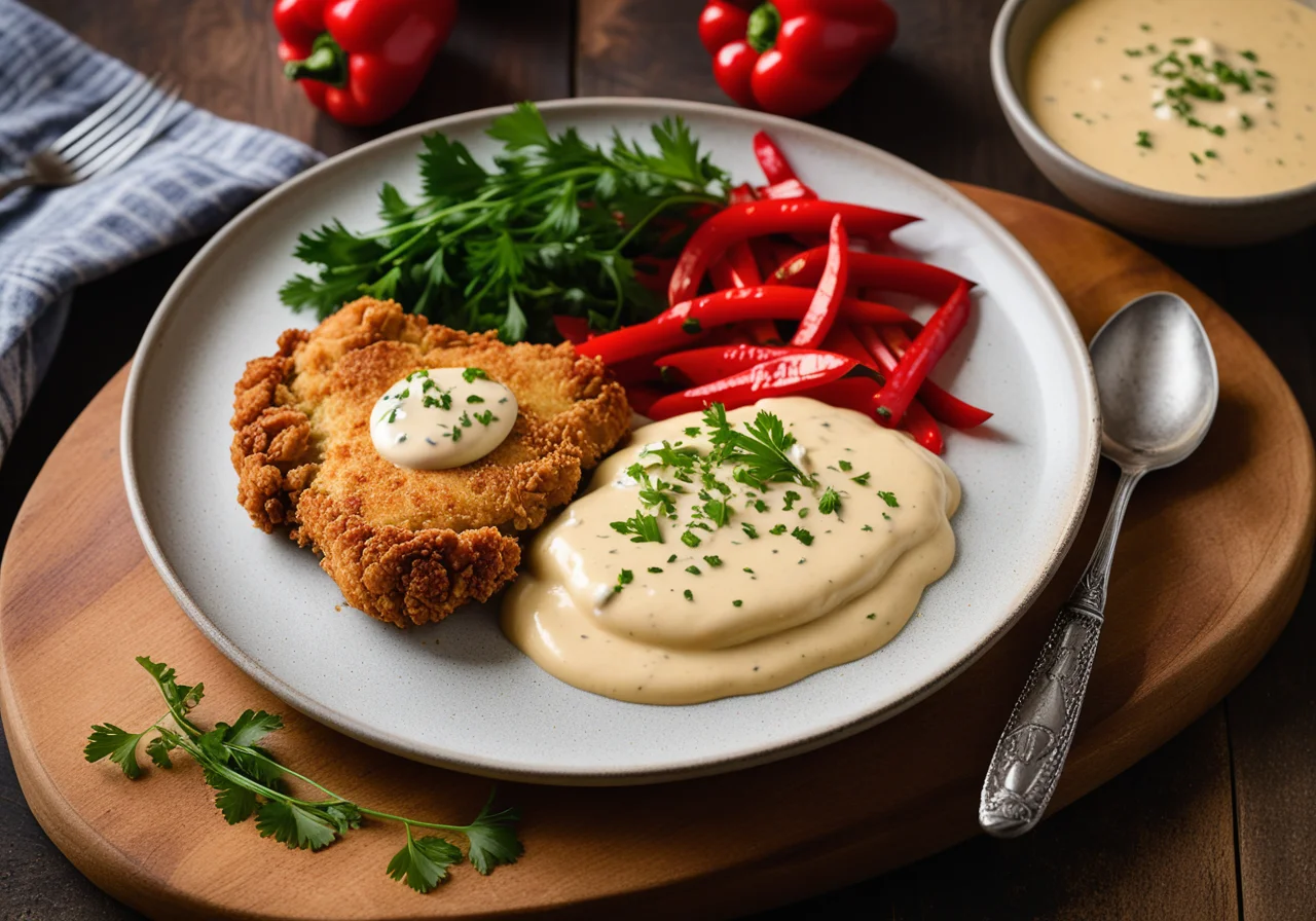 Baked Chicken Schnitzel