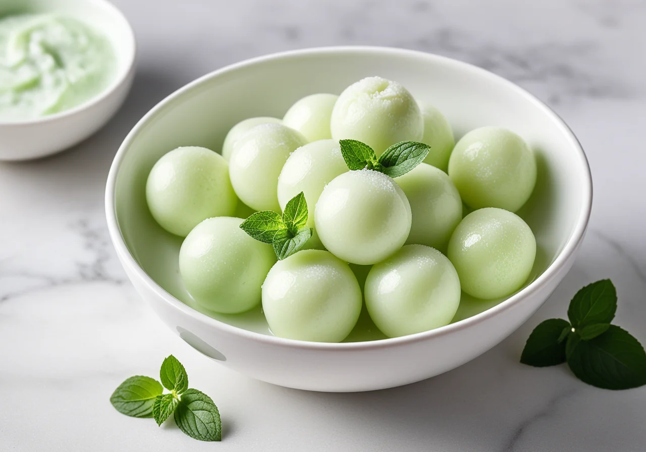 Quark Ice with Honeydew