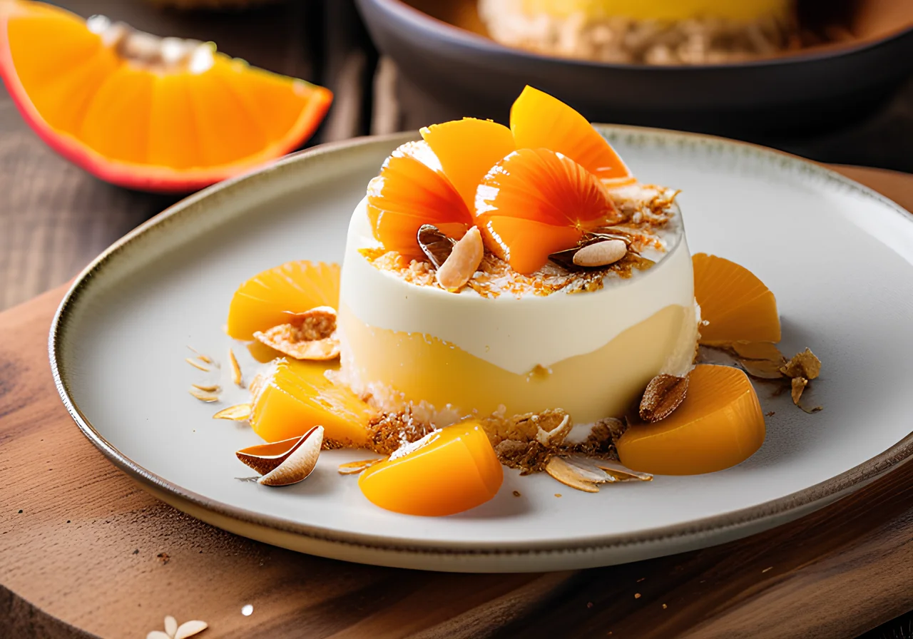 Exotic Mango Coconut Tiramisu