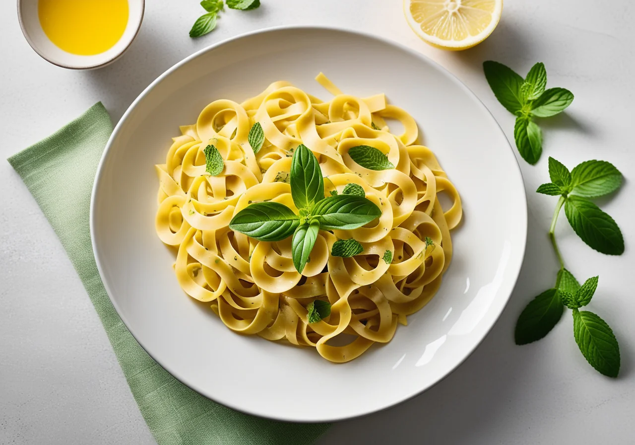 Pasta with Lemon Sauce