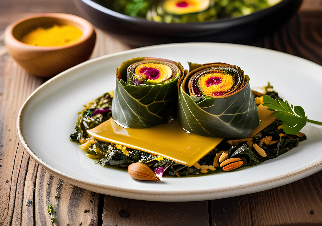 Swiss Chard Roulades
