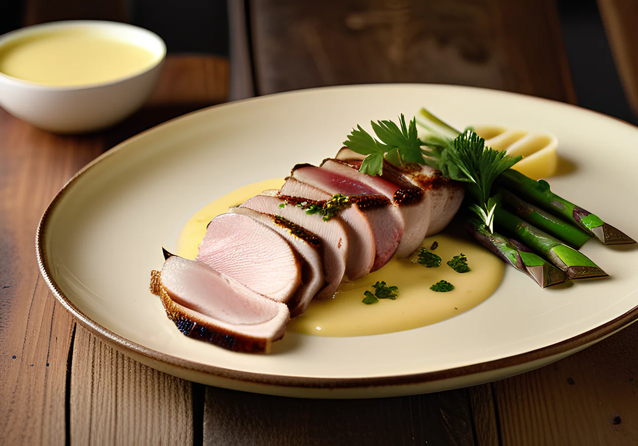 Asparagus Classic with Duck Breast