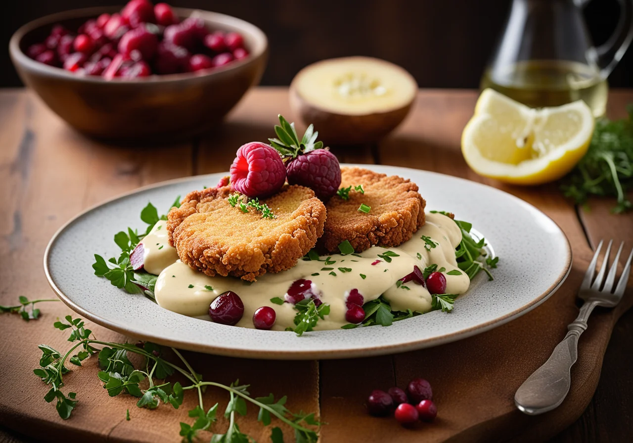 Vienna Schnitzel with Potato Salad